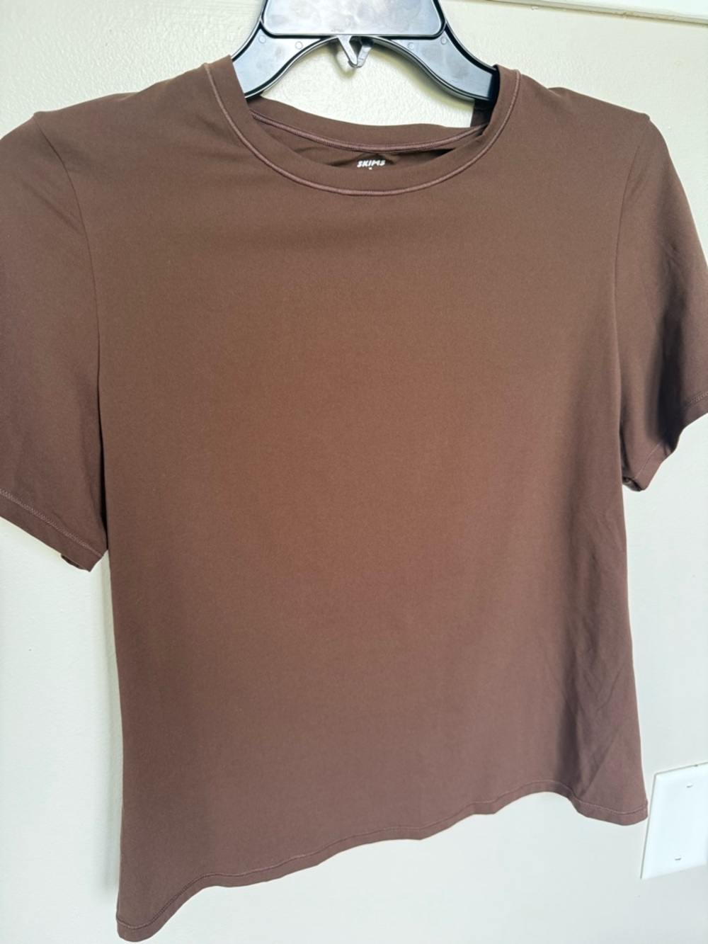 NWT Skims fits everybody tee top cocoa brown XL $48 - Picture 4 of 7